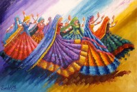 Bandah Ali, 24 x 36 Inch, Acrylic on Canvas, Figurative-Painting, AC-BNA-130